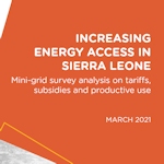 Energy Access in Sierra Leone